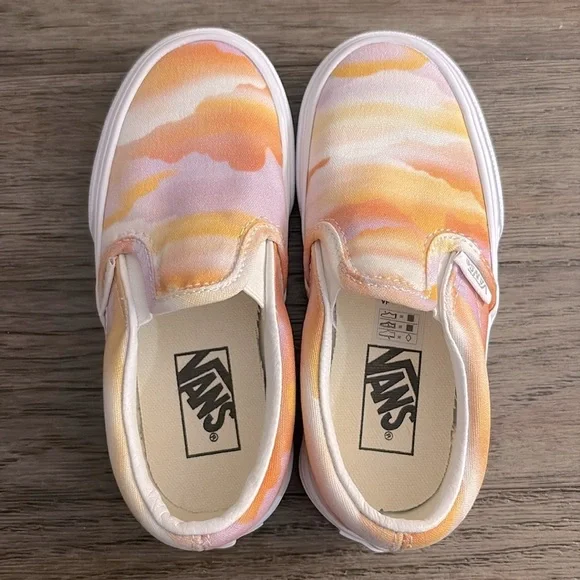 NEW [Vans] Classic Festival Dream Slip-On Casual Sneakers Kids Girls Sz 10.5 - Picture 5 of 15